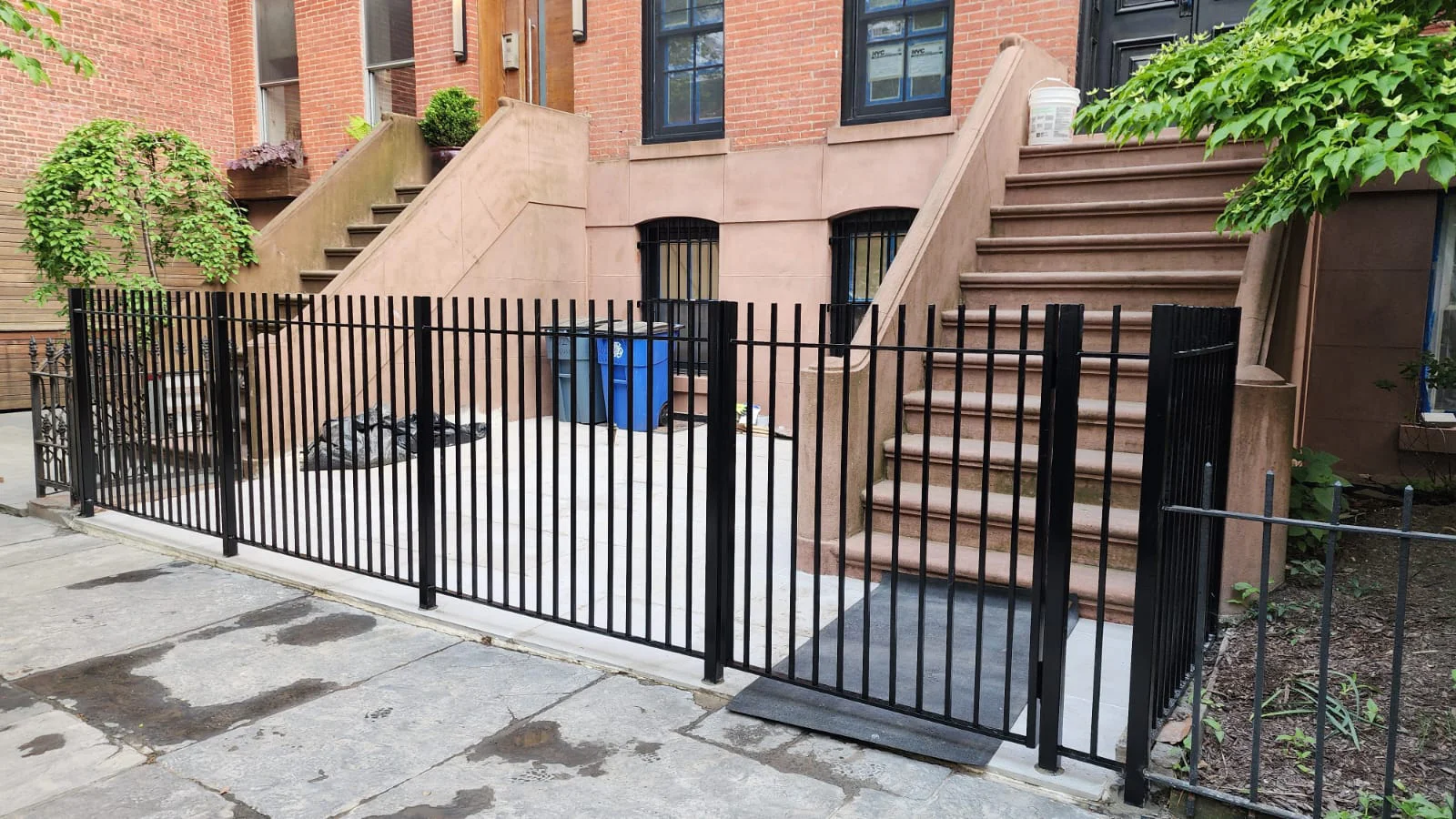 Iron fence-gate NYC
